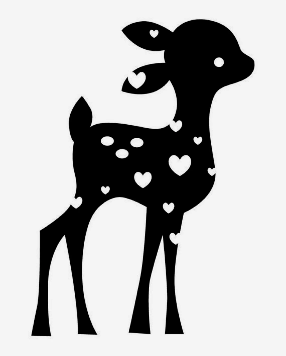 Deer Shape Metal Cutting Die DIY For Scrapbooking Decoration Crafts  Lace