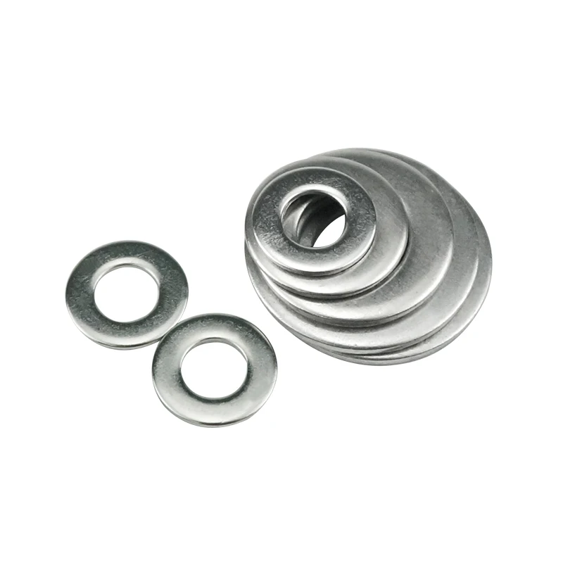 940pcs Washer Set M2 M3 M4 M5 M6 M8 M10 M12 Stainless Steel Washer Flat Washers Ring Plain Washer Gaskets Assortment Kit GB97