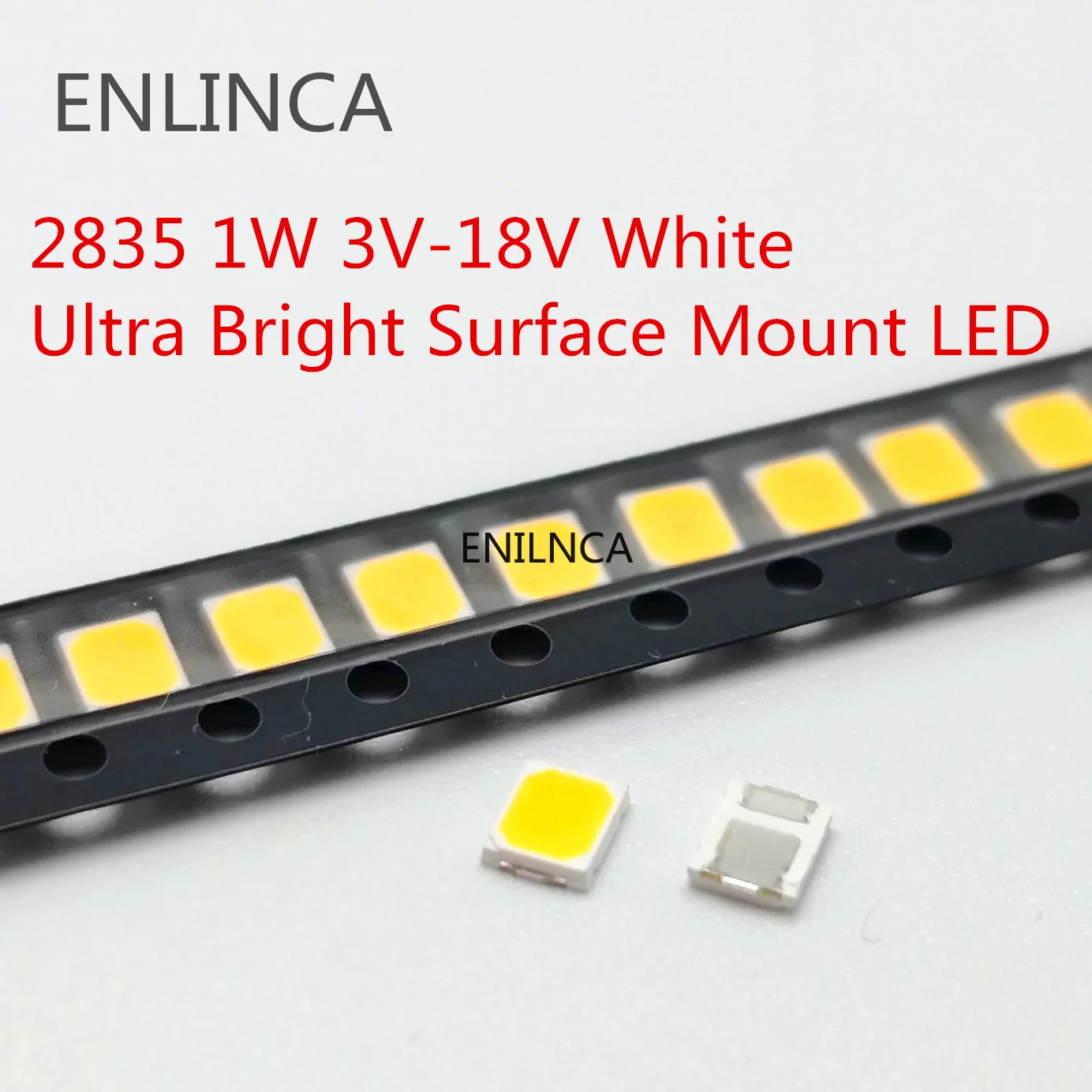 SMD led 2835 1W 0.5W High Brightness White 3V 6V 9V 18V 36V 350mA 150MA 100MA 30MA 60MA 50MA 3000K-6000K led diode