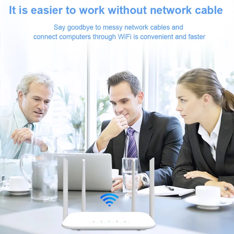 LTE CPE 4G Wifi Router Kartu SIM Hotspot CAT4 32 Pengguna RJ45 WAN LAN Modem Nirkabel