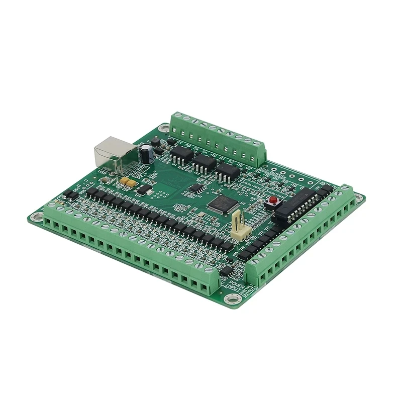 3/5-Axis Control Board MACH3 USB CNC Engraving Machine Control Card Interface Card (NPN Version) External Power Supply