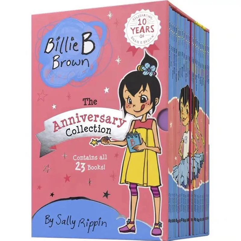 Billie B Brown Coleção completa para crianças, bebê, história famosa, contos ingleses, conjunto de livros infantis, aleatório 11 livros