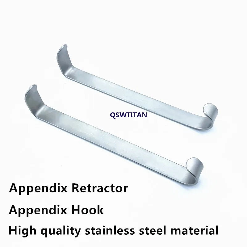 2pcs/set Farabeuf Appendix Retractor Thyroid Retractor Tissue Retractor training tools  Orthopedics surgical Instruments