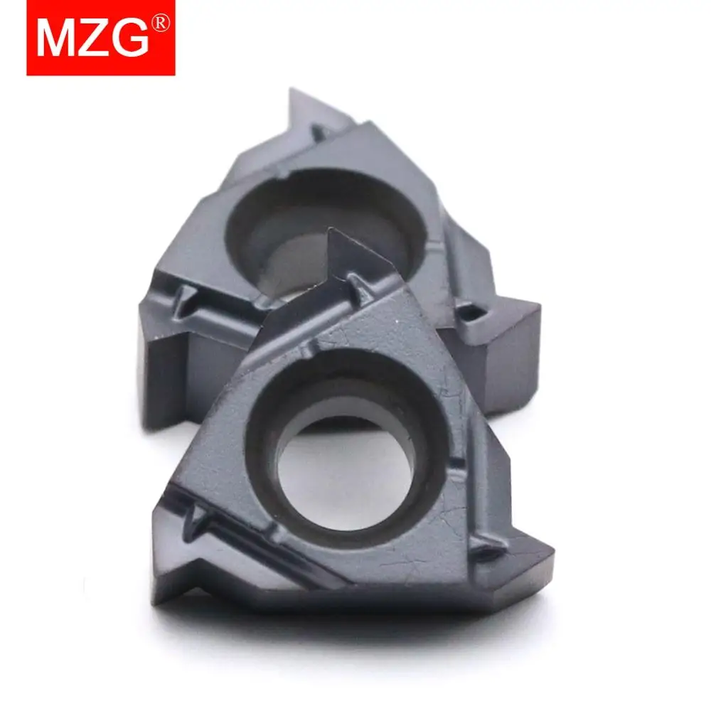 MZG 10pcs 11IR A60 ZP10 CNC Internal Stainless Steel Processing Turning Threading Tools Holder Carbide Thread Inserts