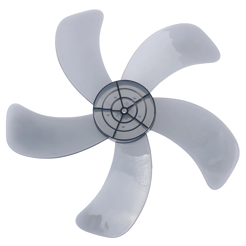 16 Inch Household Plastic Fan Blade Three/Five Leaves With Nut Cover For Standing Pedestal Fan Table Fanner General Accessories