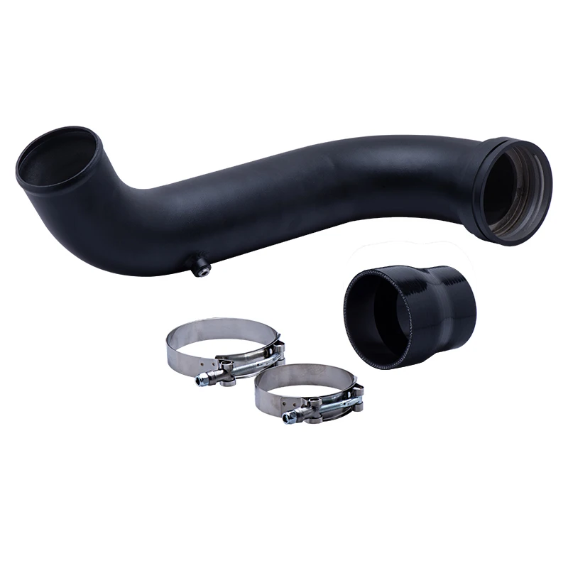 Black Intake Turbo Charge Pipe Cooling Kit For BMW N55 E82 E88 E90 E91 E92 E93 135i 335i ITCP-02