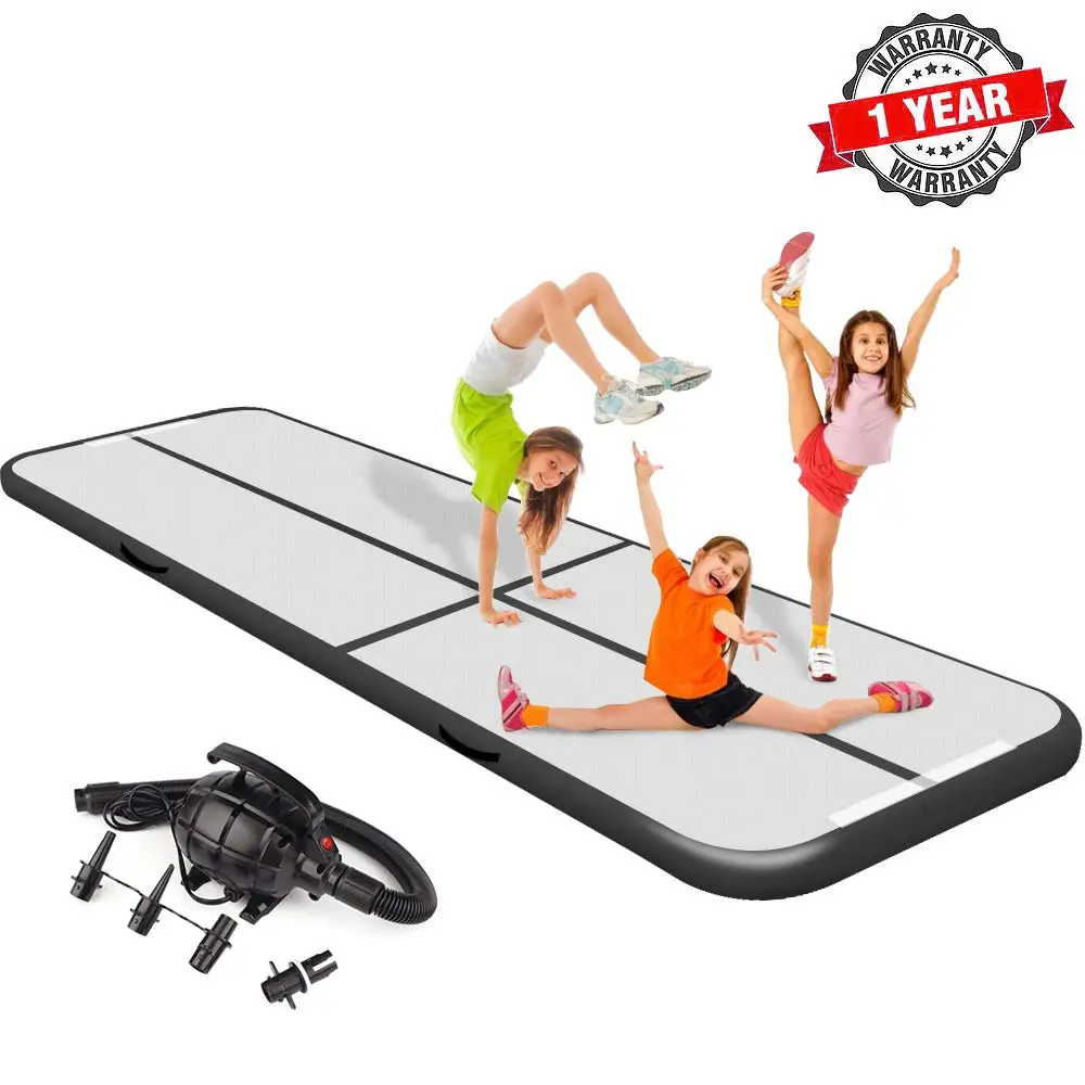 Mini Inflatable Air Track Mat Gymnastics Tumbling Yoga 2m 3m 4m Length with CE/UL Electric Pump