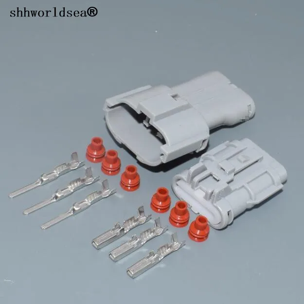 worldgolden 3pin 2.0mm male waterproof plug MG640329  MG610327 Engine Harness automotive connector