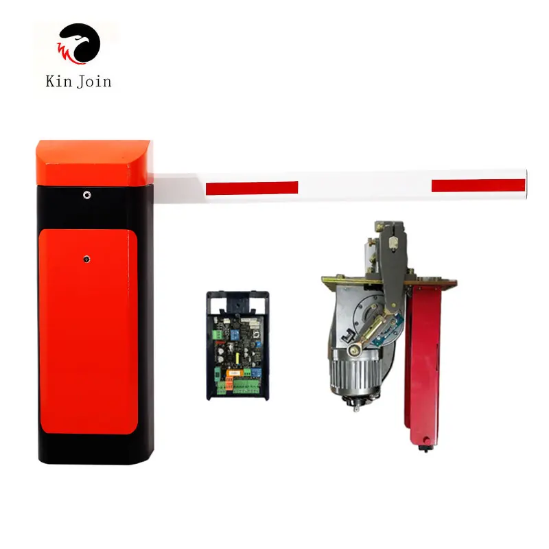 KinJoin New Technology DC Brushless Motor Access Control Barrier Gate With Low Noise