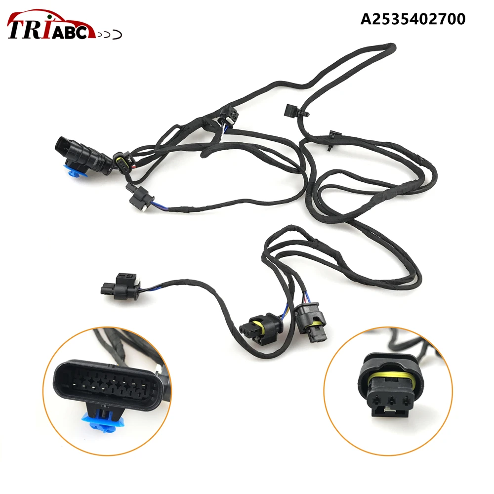 Parking Aid System Wiring Harness Front Bumper For Mercedes-Benz X253 GLC200 GLC220 GLC250 GLC300 GLC350 2535402700 A2535402700