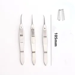 HELVESTON Stern Castroviejo Fixation Forceps Straight/Left/ Right  with lock ophthalmic surgical  instruments