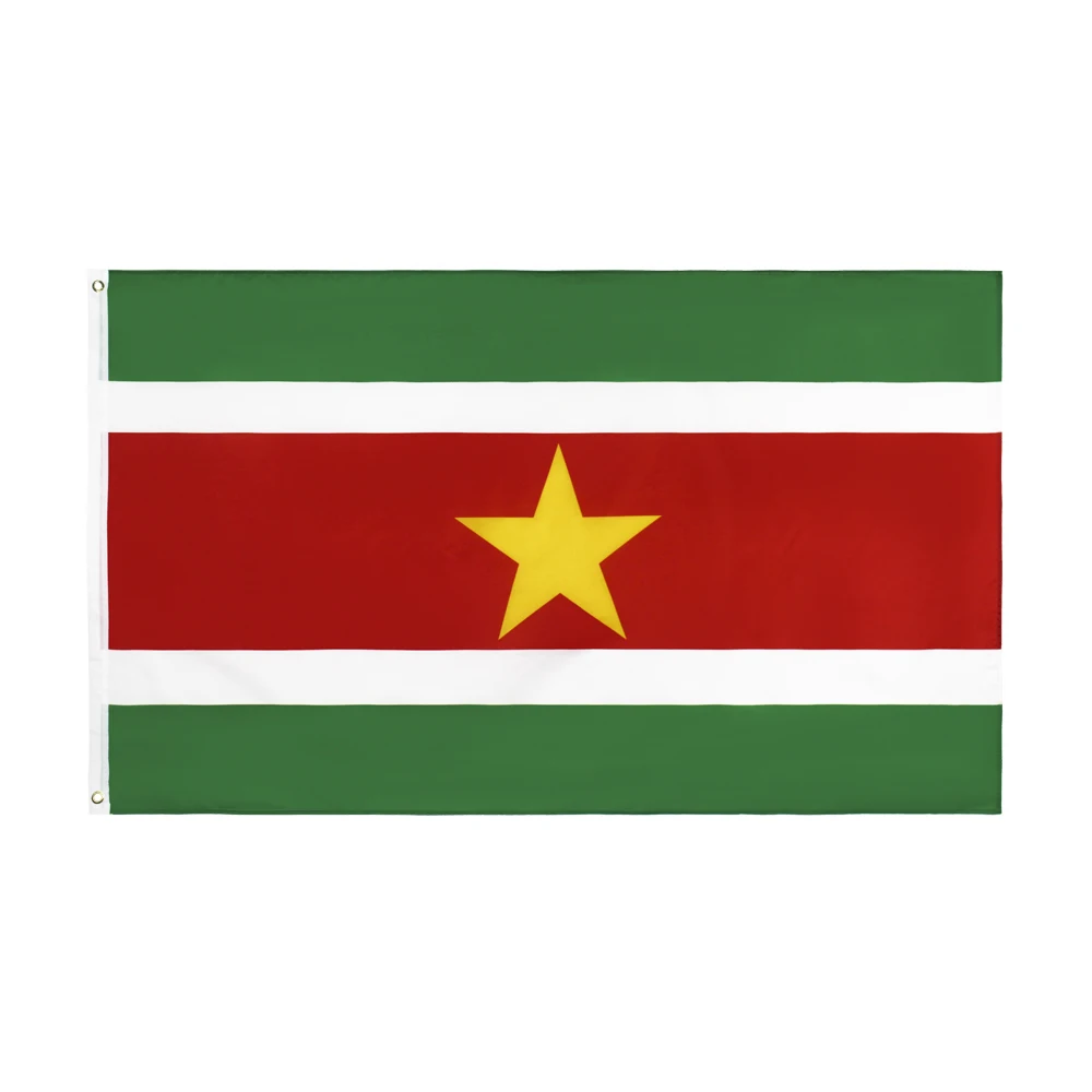 FLAGHUB 60x90 90X150cm Suriname Flag Activity National Banner For Decoration