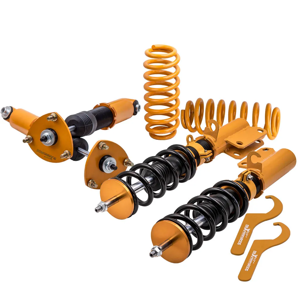 Complete Air to Coil Coilovers Shocks & Springs for BMW X5 E53 00-06 Adj. Height