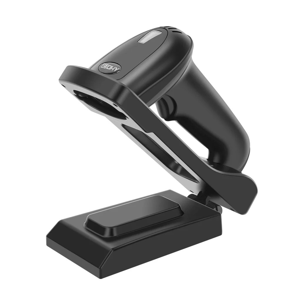 2D Wireless Barcode Scanner USB 1D QR Code Reader With Stand CMOS Fast Scan High Read Accuracy Compitable For WIN 7 8 10 System