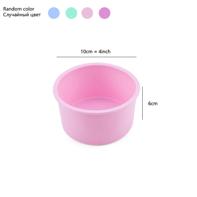 Fais du silicon kuchenform runde Form rechteckige Silikonbrotpfanne Runde Form Form 12 Löcher Muffin Cupcake Backpfannen