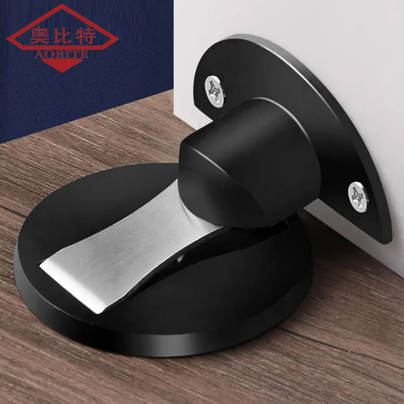 Magnet Door Stops Magnetic Door Stopper Security Protection Lock For Door Draft Stopper Holder Doorstop Furniture Door Hardware