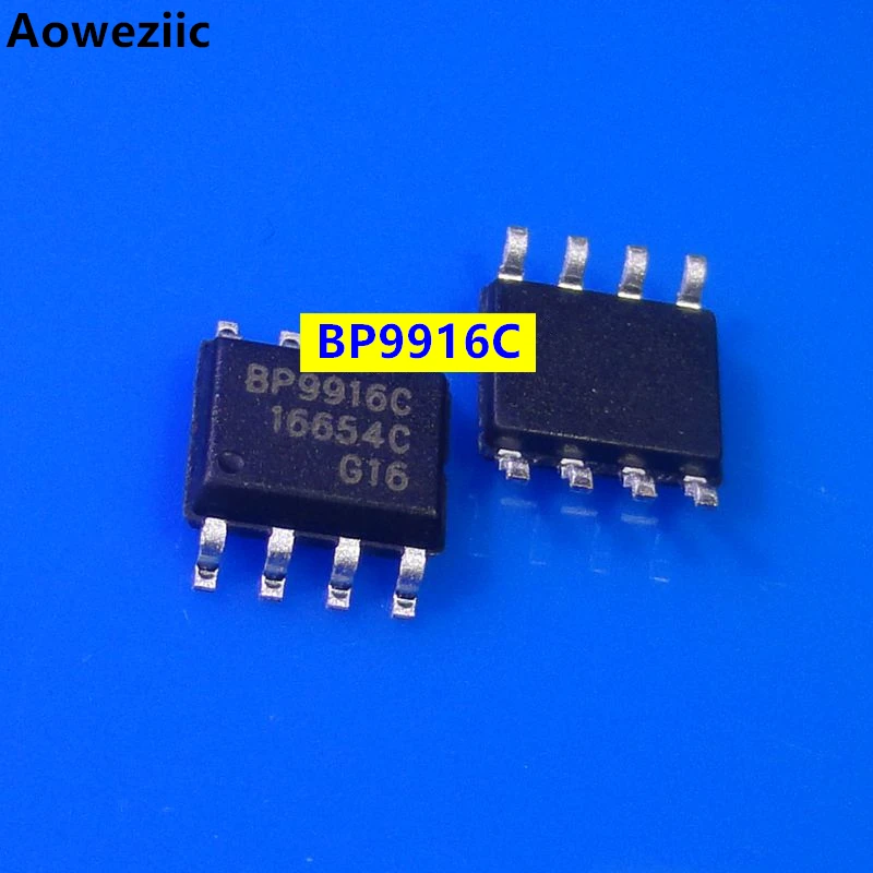 10Pcs BP9916C BP9916D BP9916 9916C 9916D 9916 SOP-8 LED constant current drive chip short circuit protection overheat regulation