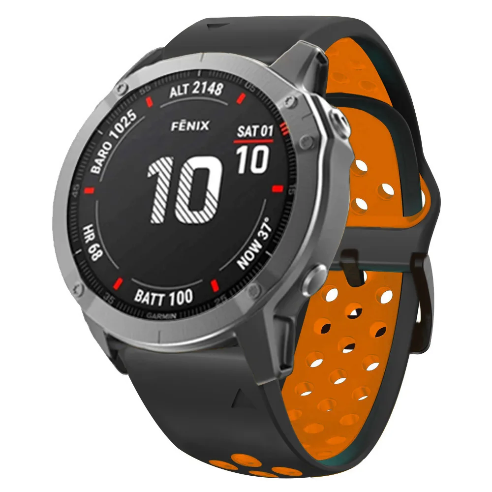 For QuickFit Band Garmin Fenix 7X 7 6 6X Pro 5X 5 Plus 3HR Silicone Straps 945 935 Smartwatch Release EasyFit Watchbands 22 26mm