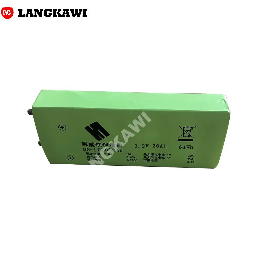 3.2V 20Ah Factory Sale High Discharge Rate Lithium Iron Phosphate Lifepo4 Prismatic Battery Cell With Aluminum Case