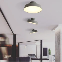 LED Ceiling Lights Round Aluminum Lamp Body  AC110-240V LED Lamps Ceiling Lights For Living Room Aisle 30CM 40CM