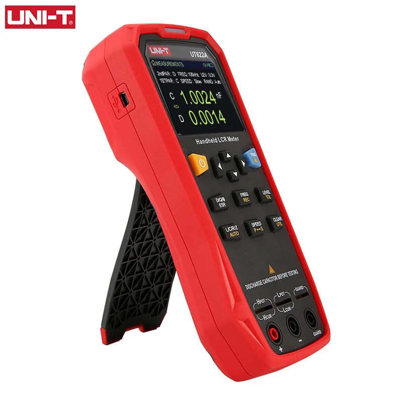 Imagem -03 - Uni-t-digital Lcr Medidor Capacitor Componentes Eletrônicos Tester Ut622a Ut622c Ut622e