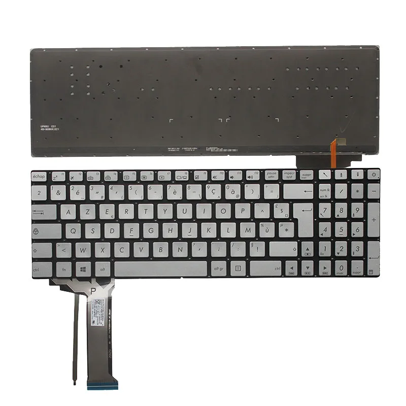 French laptop keyboard FOR ASUS GL552 GL552J GL552JX GL552V GL552VL GL552VW N551 N551J N551JB N551JK N551JM N551JQ backlit FR