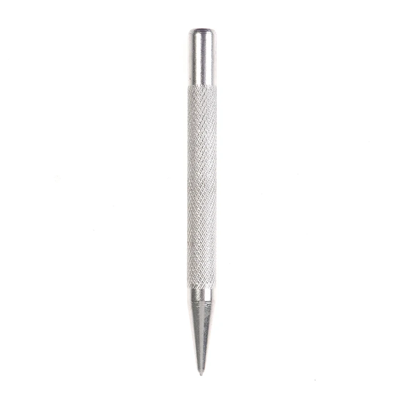 Automatic Center Pin Punch Anti Slip Knurling จับเหล็กฤดูใบไม้ผลิโหลดโหลดเจาะโลหะเครื่องหมาย Center Punch เครื่องมือเจาะ Bit