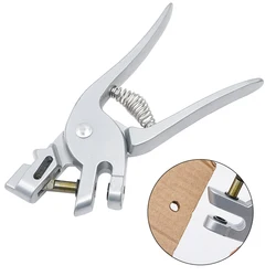 8 Mm Animal Ear Tags Puncher Plier Hole Clamps Cattle Sheep Pig Horse Animal Identification Stainless Steel Equipment Farm