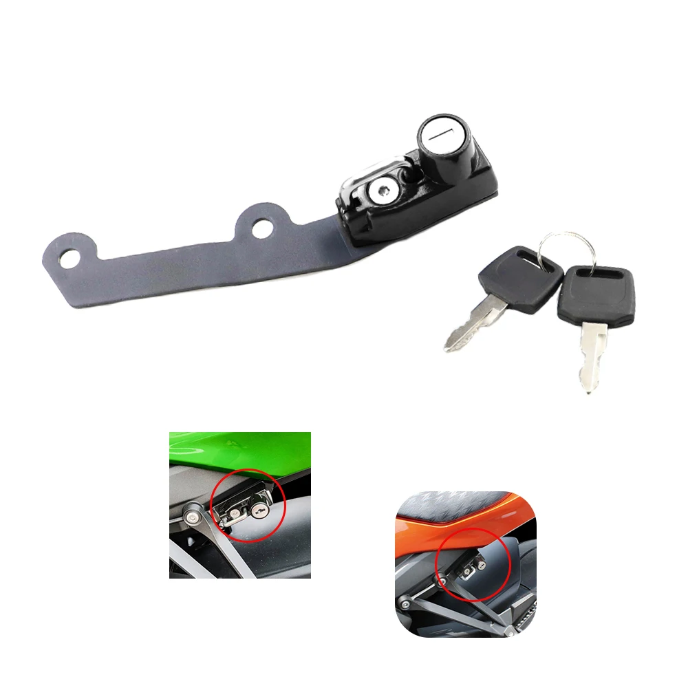 

Motorcycle Helmet Lock Anti-Theft For Kawasaki Z1000 2014-2017