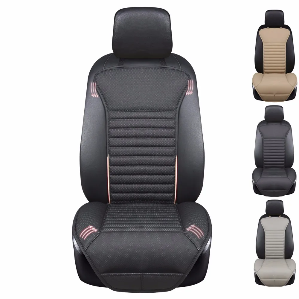 New Arrival Pu Leather Car Seats Pad,not Moves Cushions, Non-slide Cushion, Accessories Covers E7 X36