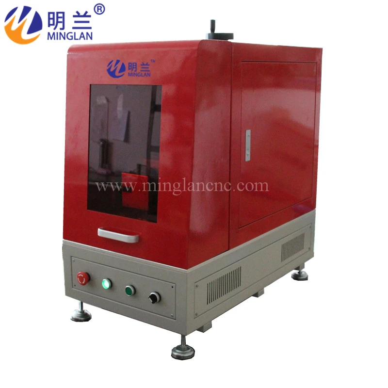 Fully enclose laser Marking Machine fiber laser marking machine Raycus JPT 20W