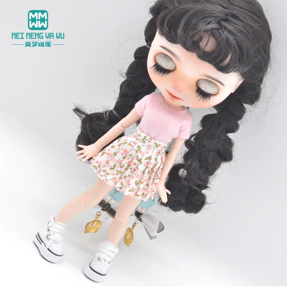 

Blyth Doll Clothes Fashion T-shirts, miniskirts, shoes for Blyth Azone1/6 doll accessories