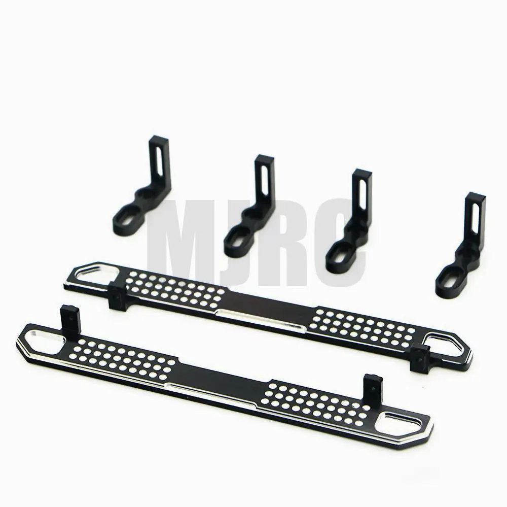 Ajrc 2 Piece Aluminum Side Metal Cleat Pedal For Trax Trx-4 Trx4 Defender Bronco 1/10 Scale Rc Crawler Upgraded Parts