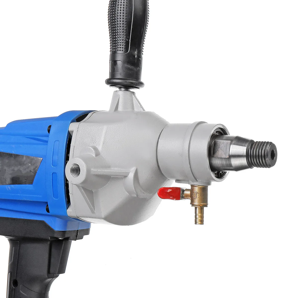 Taladro de núcleo de diamante de 1900W, 118mm, 220V, máquina de perforación de núcleo de hormigón de mano húmeda con accesorios de bomba de agua, herramientas eléctricas