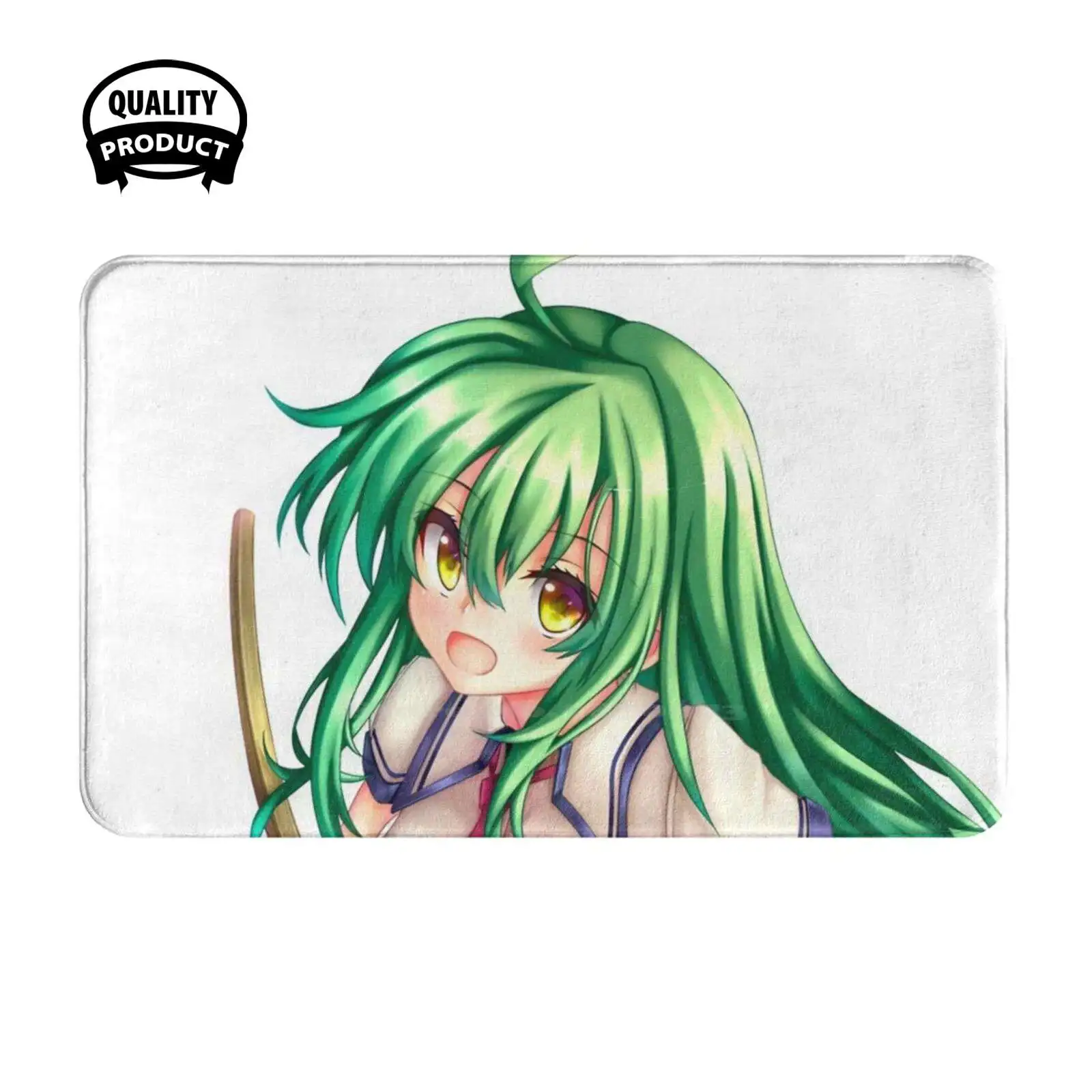 Tamaba Soft Cushion Home Carpet Door Mat Car Rug Armed Girls Machiavellism Waifu Anime Rubster21 Senpai Busou Shoujo