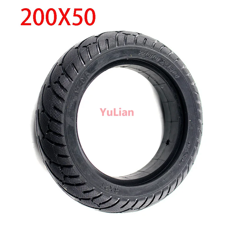 200x50 8X2T Solid tyre 8 inch tire fit Electric Self Balancing Hoverboard Scooter 200*50 8*2T tubeless tyre