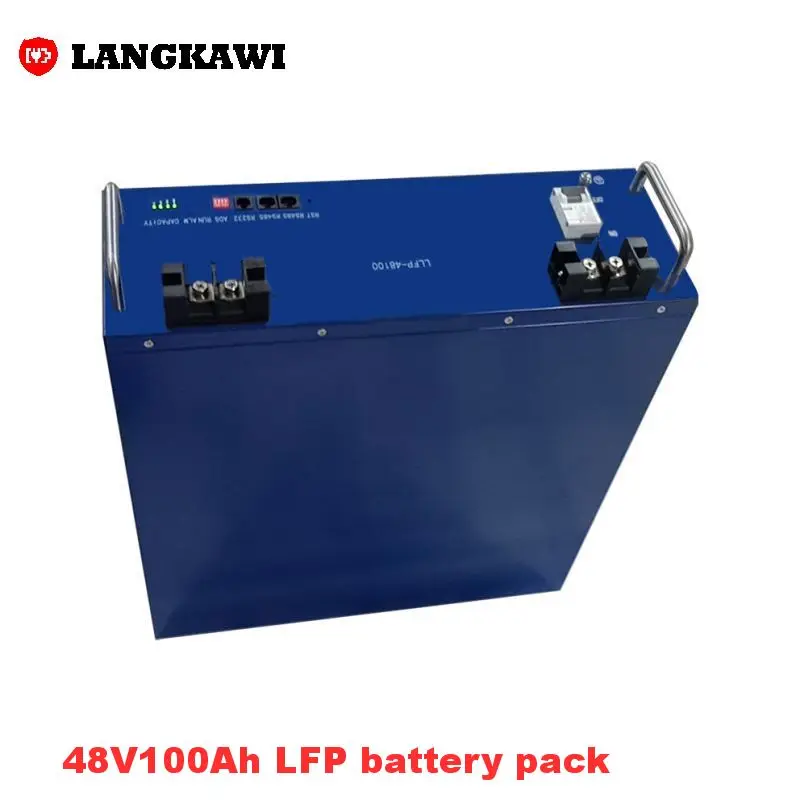 

5KWh 48V100Ah LiFePO4 Battery 4U Pack for Solar Wind System Energy Storage Telecommunication Base Station