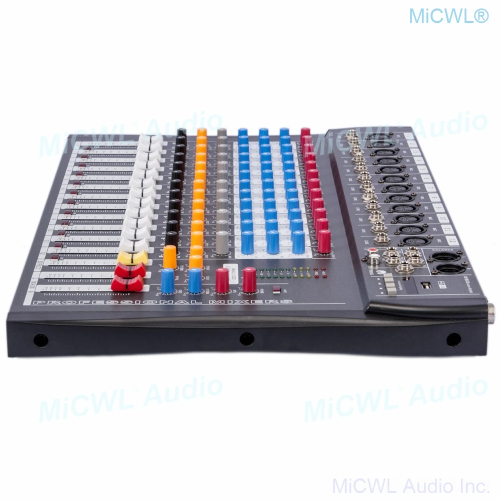 높은 품질 8 마이크 채널 블루투스 믹싱 콘솔 사운드 믹서 48V USB DSP MiCWL CT800