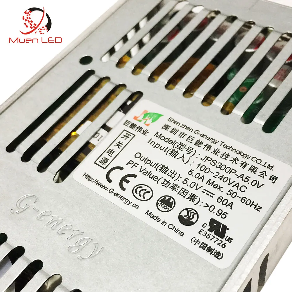 G-Energie LED Netzteil JPS300P/JPS300P-A 5V60V 300W