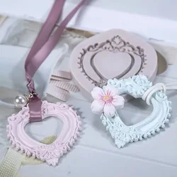 Love Silicone Mold DIY Aromatherapy Plaster Cake Decorating Mould Candy Chocolate Making Tool