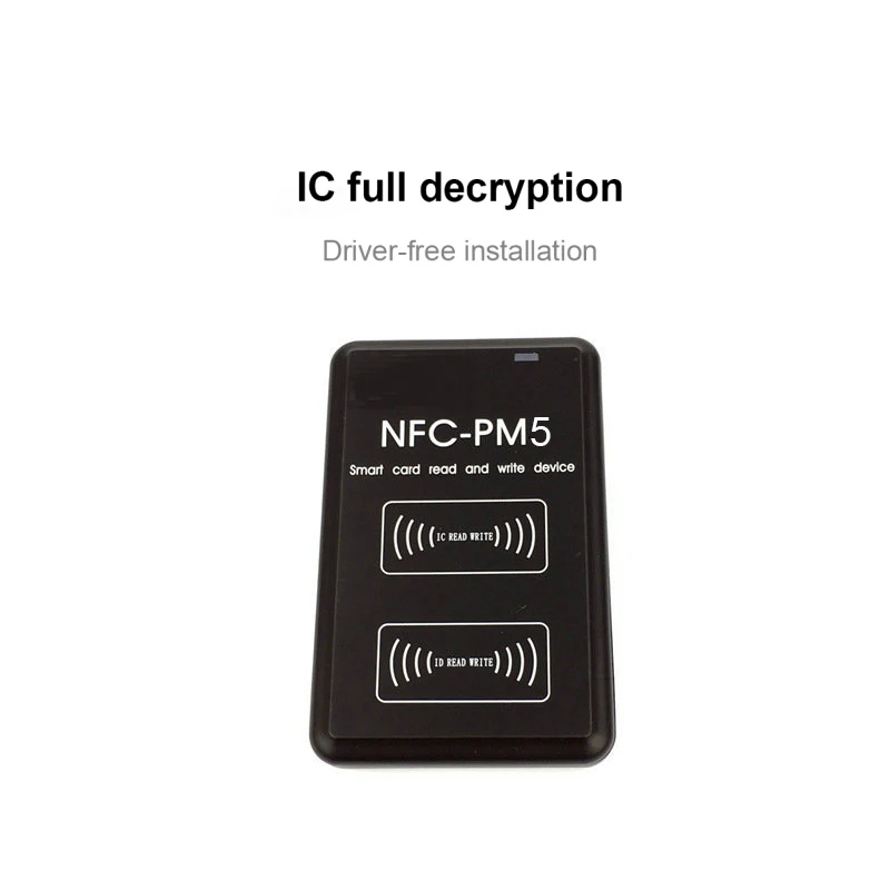 New Nfc Pm5 13.56mhz S50 Decoding Function Smart Card Id 125khz T5577 Em4305 Rfid Copier Ic Reader Duplicator