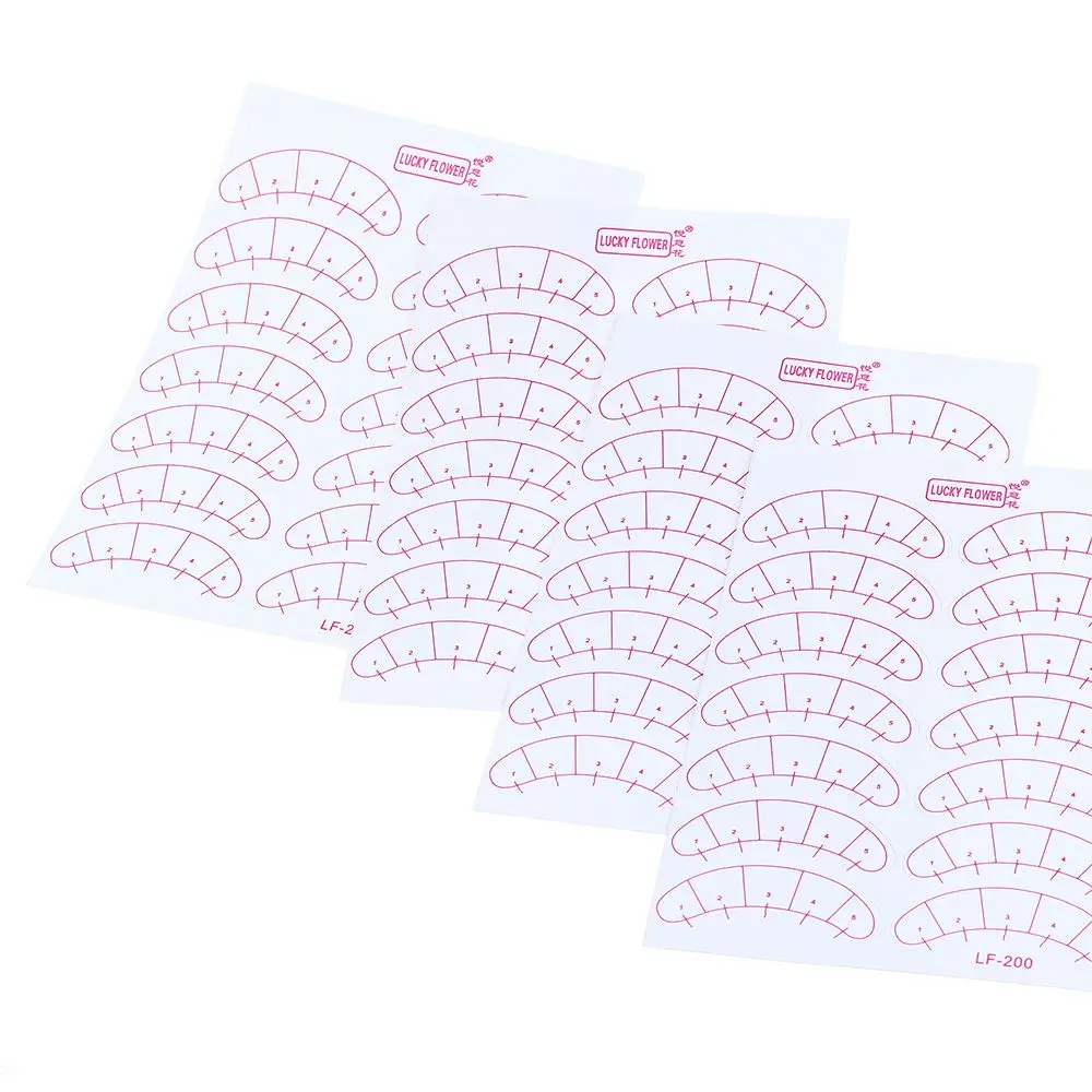 70Pcs Kosmetische Professionelle Schönheit Werkzeug Patch Pfropfen Wimpern Skala Pad Lash Verlängerung Unter Augen Tipps