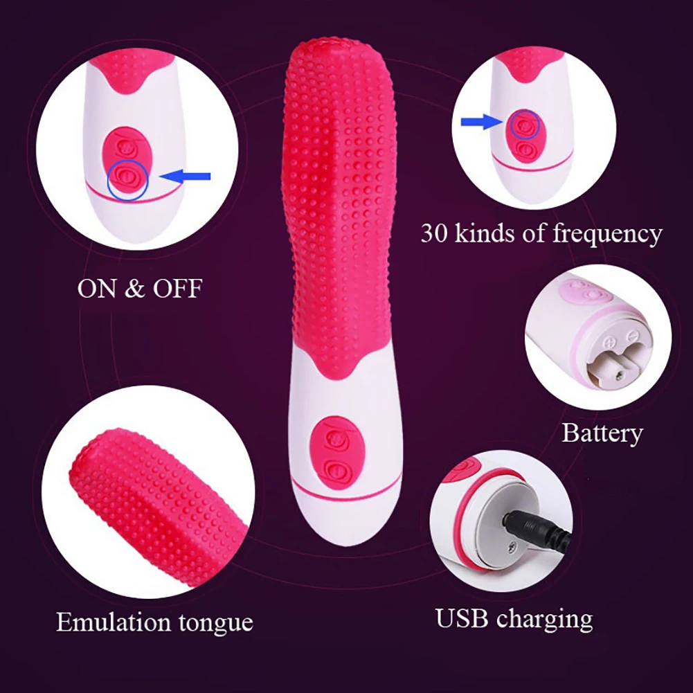 Vibrador de silicone para mulheres adultas, brinquedo sexual de flertar para casal alimentado por baterias, material de segurança e não tóxico