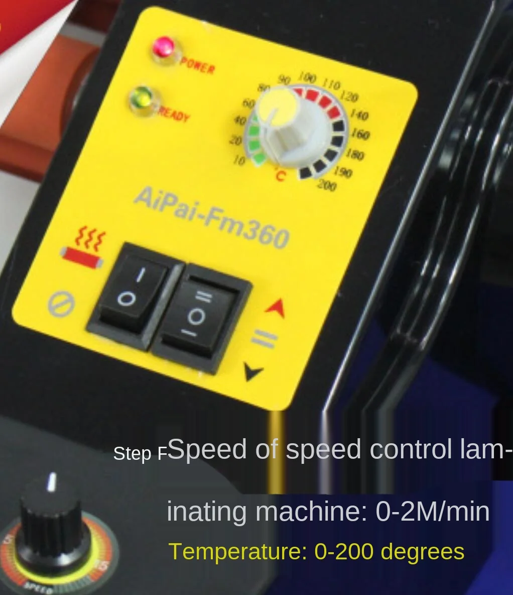 Плавная модуляция скорости с ЧПУ FM360T, 1 шт., ламинатор горячей и холодной воды, наклейки с горячим креплением на холодное крепление, пленка дл...