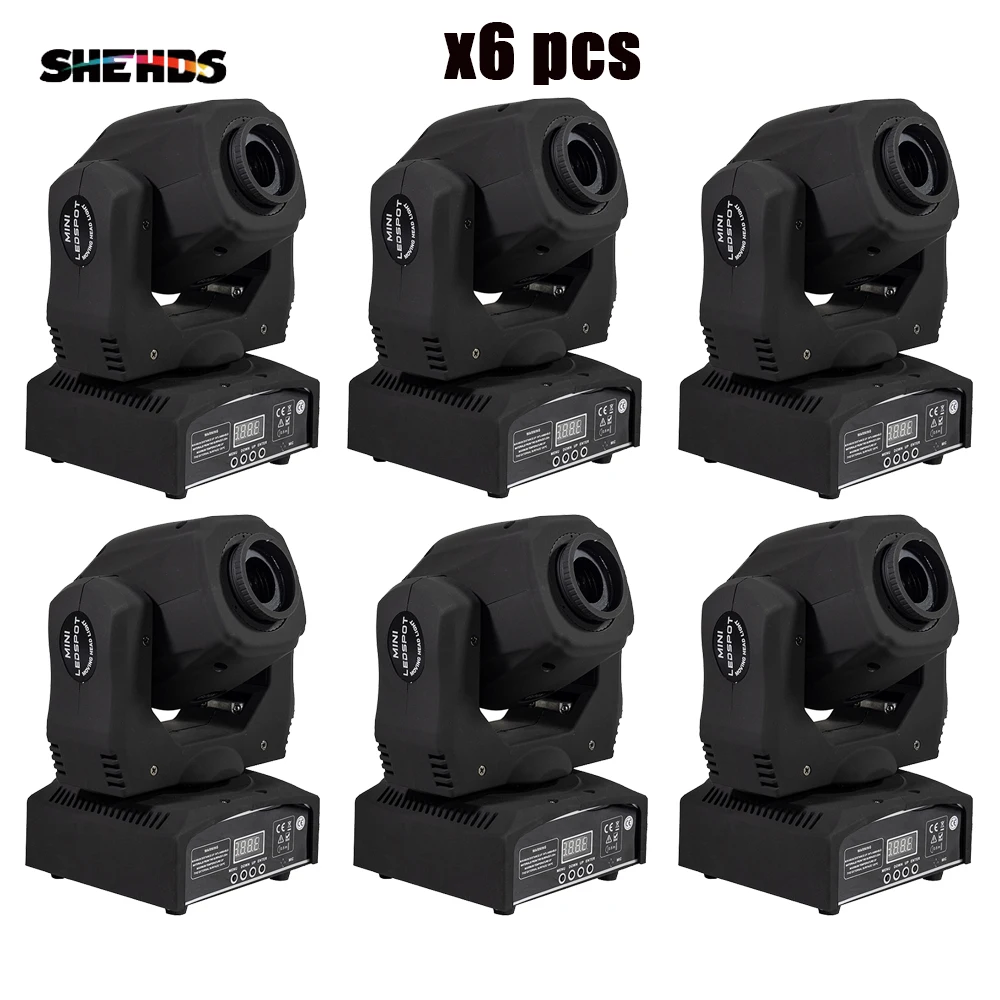 shehds led moving head light com gobos professional led stage light alto brilho dmx512 dmx canais 11 canais 60w pcs 01