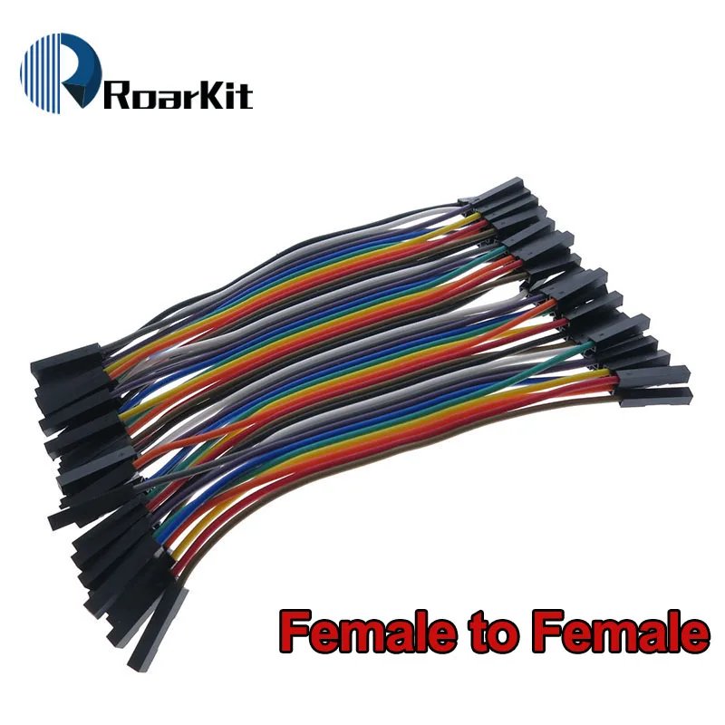 40-120pcs Dupont Line 10CM 40Pin Male to Male + Male to Female and Female to Female Jumper Wire Dupont Cable for Arduino DIY KIT