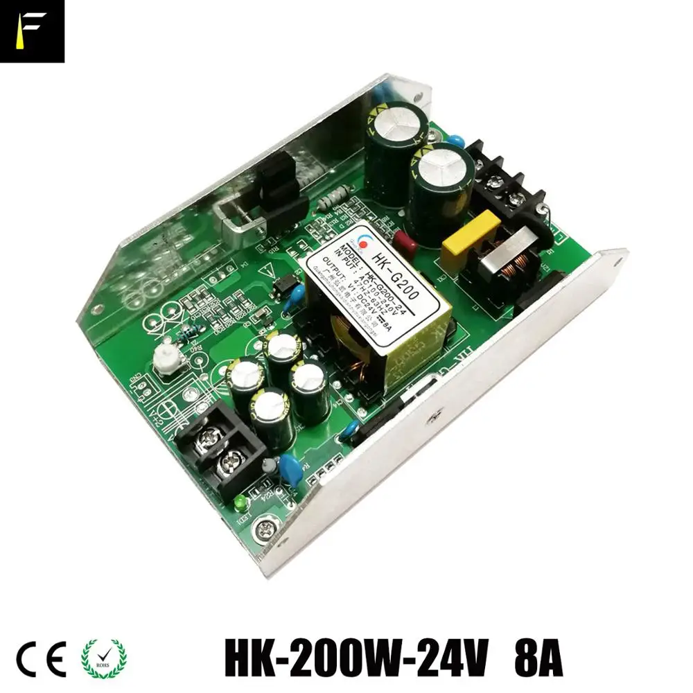 Switching Mode Power Board Supply SMPS 150w 180w 200w 24v12v36v Stage LED 54*3w RGB 3in1 COB Par Flood Light Power Source Board