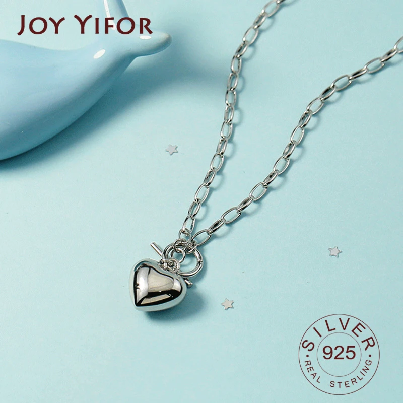 BFCLUB Silver Color HeartPendant Necklace for Women bear ball clip Mini Malachite Pendants Medallion Layered Necklaces Statement