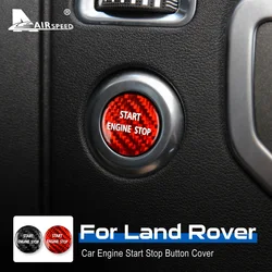 Real Hard Carbon Fiber for Land Rover Discovery 4 2009 2010 2011 2013 2014 2015 2016 2017-2019 Engine Start Stop Button Sticker