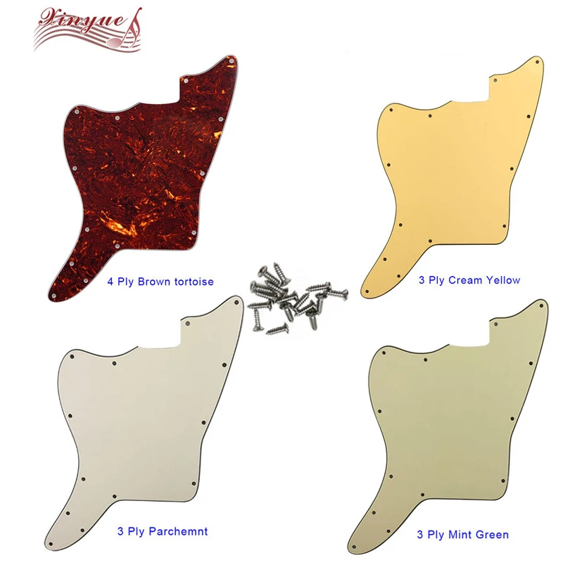 

Great Qulitity For Left Handed Blank With Fixed 13 Screw Holes US Jazzmaster Guitar Pickguard Scratch Plate Replacement